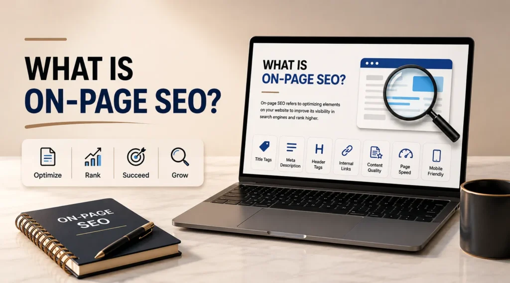 What is on page seo - social emage
