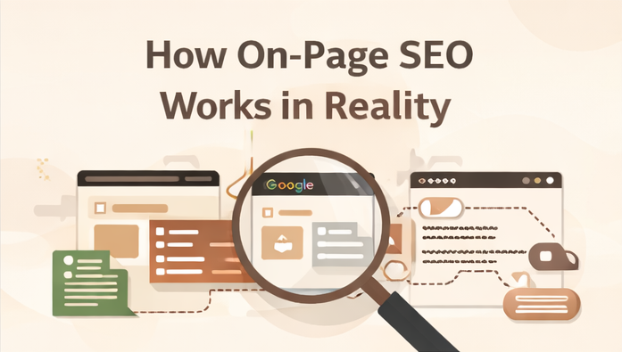 How on-page SEO works in reality with structure, intent and clarity