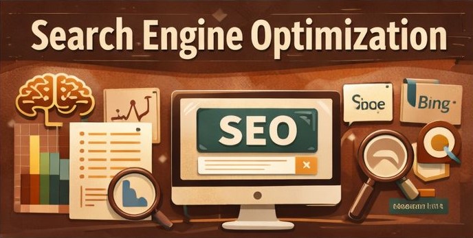 Search engine optimization guide explaining modern SEO concepts for 2026